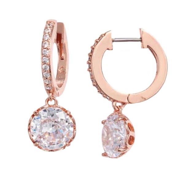 KATE SPADE • That Sparkle Huggie Hoop Earrings